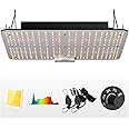 VEVOR LED Grow Light, 150W Full Spectrum Dimmable, High Yield Growing Lamp, Samsung 281B+PRO Chips for Indoor Plants Growing, Daisy Chain Driver, 3x3 ft Grow Tent, Black