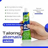 Karrma Fabric Glue 50ml for Clothes DIY Crafts Upholstery Suede Leather view 2
