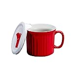 Tomato Red Pop-Ins 20 oz. Mug with Vented Plastic