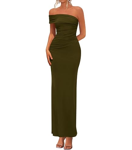Emerald Sundae Womens Juniors Asymmetrical Draped Neckline Bodycon Dress Brown M : Clothing, Shoes & Jewelry