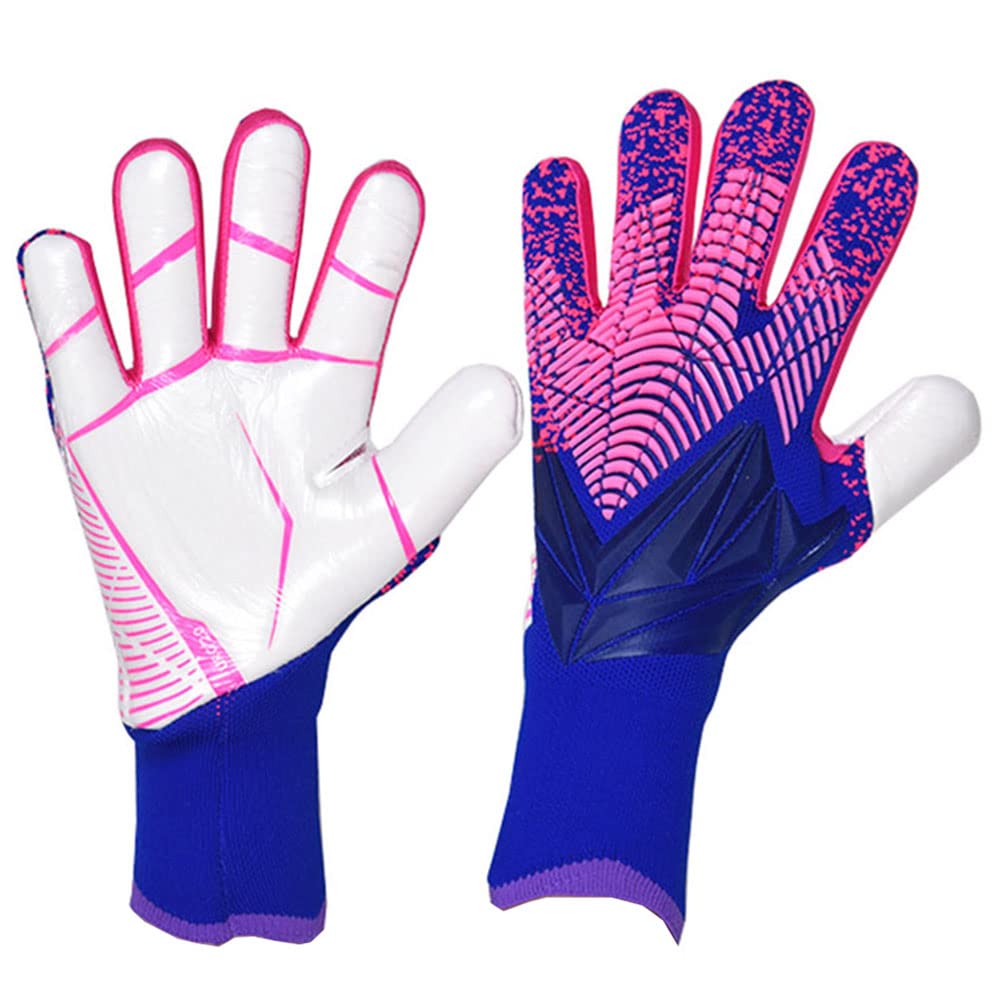 FASECKS Football Goalkeeper Gloves For Boys, Kids Children Youth Soccer Goalie Gloves with 3mm Latex Super Grip Palm Goalkeeping Gloves6/7/8/9/10