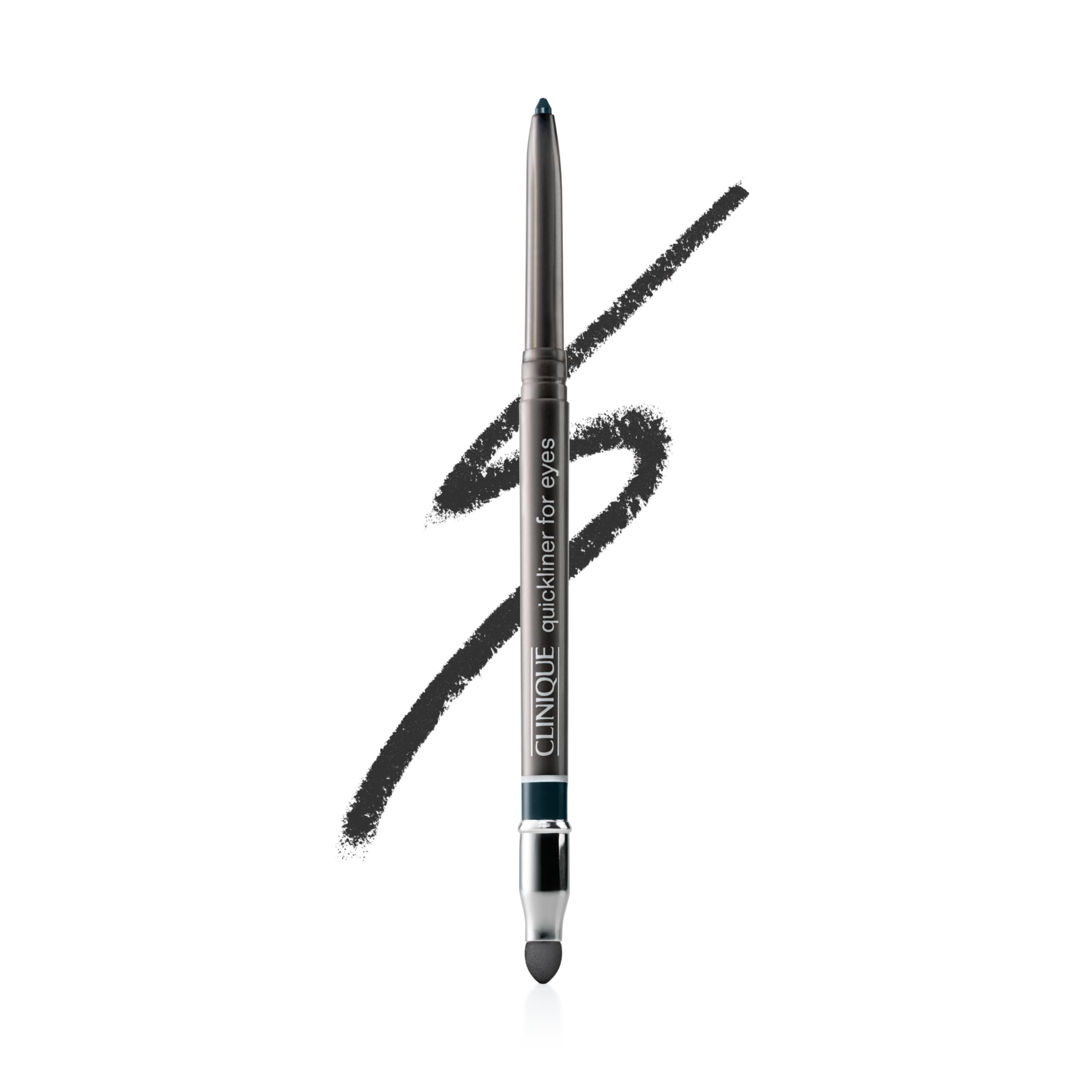 Photo 1 of Clinique Quickliner For Eyes Eyeliner Pencil | Water Resistant, Smudge Resistant + Safe For Sensitive Eyes, New Black, 1 Count