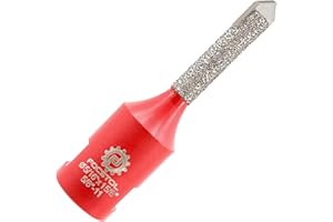 FOCSTOL Diamond Mortar Raking Bit - Mortar Router Bit with Carbide Tipped for Mortar Removal and Tuck Pointing Masonry Stone 