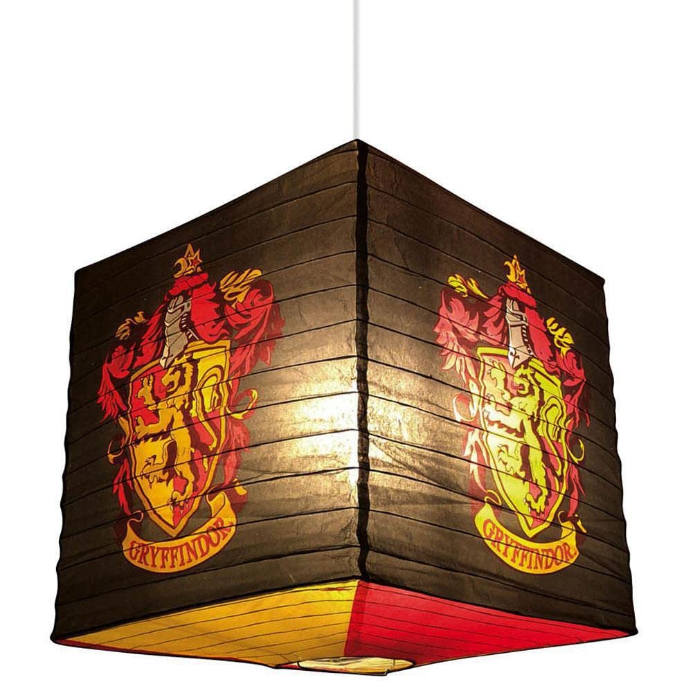 Groovy Uk Harry Potter Gryffindor Cubed Paper Shade, Beige/Black/Red