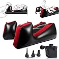 Inflatable Sex Sofa Chair with Electric Air Pump, Yocare Sex Bondage Furniture Ramp Cushion, Couples BDSM Toys Deeper Position Support Pillow, PVC Flocked