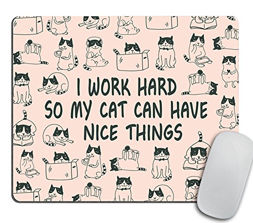 Mouse Pad Mousepad Cat Mouse Pad Funny Coworker Gift Office