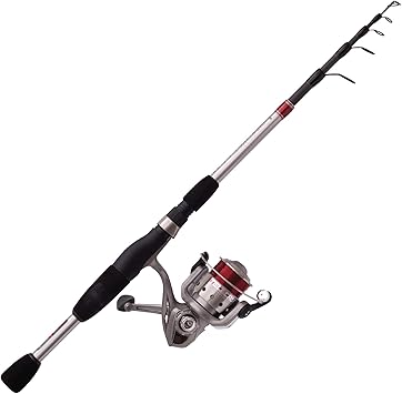 silver max spinning combo