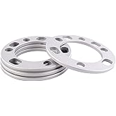 DCVAMOUS 4PC 5x5.5 6x5.5 5x139.7 6x139.7 Universal Wheel Spacers 5/16" (8mm) Compatible with Toyota-Chevy 6 Lug & Dodge-Ford 5 Lug Rims for 75-96 F150 | 94-22 RAM1500 | 98-22 Silverado Sierra 1500