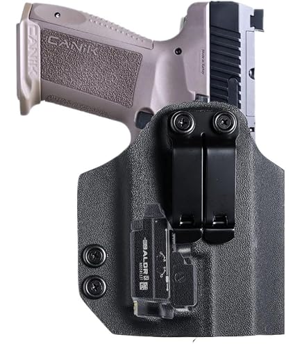 OWB Holster - Olight Baldr Mini - Black (Left-Hand, for S&W M&P 9/40/45 (Classic)