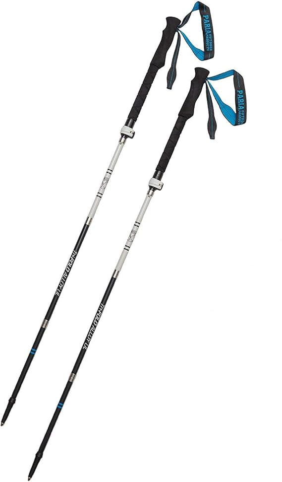 overextended trekking pole