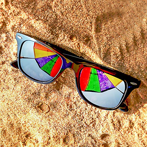 Gioventù Polarized Sunglasses Classic Wayfarer Sunglasses for Men and Women