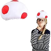 LGFKJNNJ Mushroom Hat Costume Accessory Cute Hats Halloween Cosplay Hat for Adults