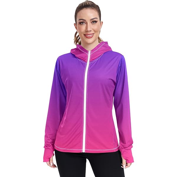 Amazon.com: GAIGEO Dark Magenta Zip Athletic Jacket Women