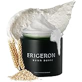 ERIGERON Snow Oatmeal Facial Cleansing Balm Cleanser, Rice Water, Greek Yogurt Cleanser, Black Soybeans, Green Tea, Face Mask, Face Scrubber, Blackhead Remover, Korean Skin Care (3.38 fl.oz.)