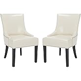 Safavieh Mercer Collection Christine Nailhead Dining Chair, Set of 2