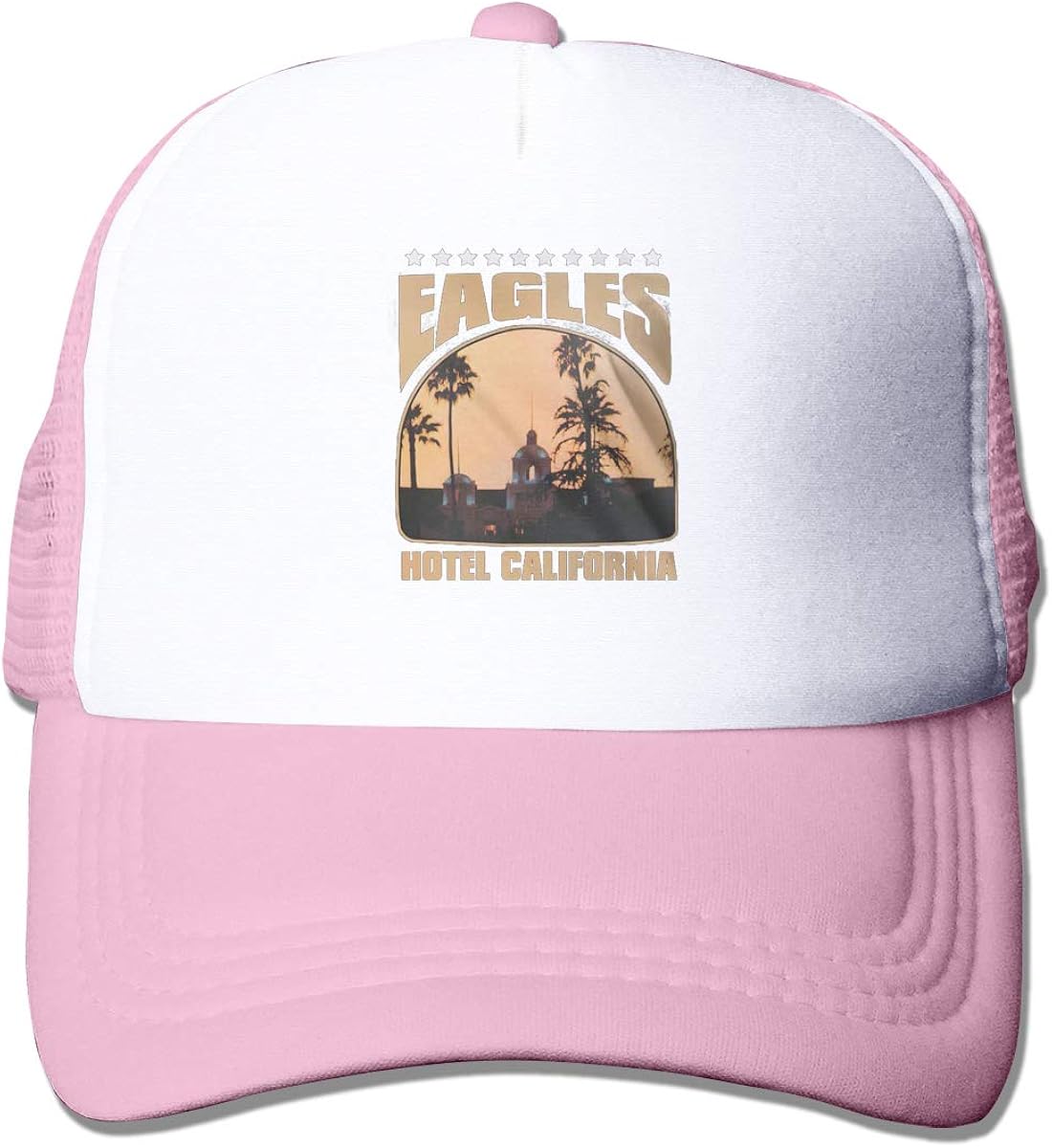 pink eagles hat