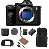Sony Alpha a7R V Full-Frame Mirrorless Digital Interchangeable Lens Camera Body - Bundle with Backpack, Extra Battery, Sony 1 Year Limited Warranty