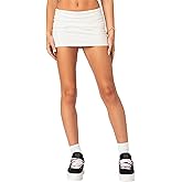 Raruxxin Women Y2k Low Waist Mini Skirt Slim Fit Solid A Line Bodycon Pencil Short Skirt Summer Sexy Club Sporty Streetwear