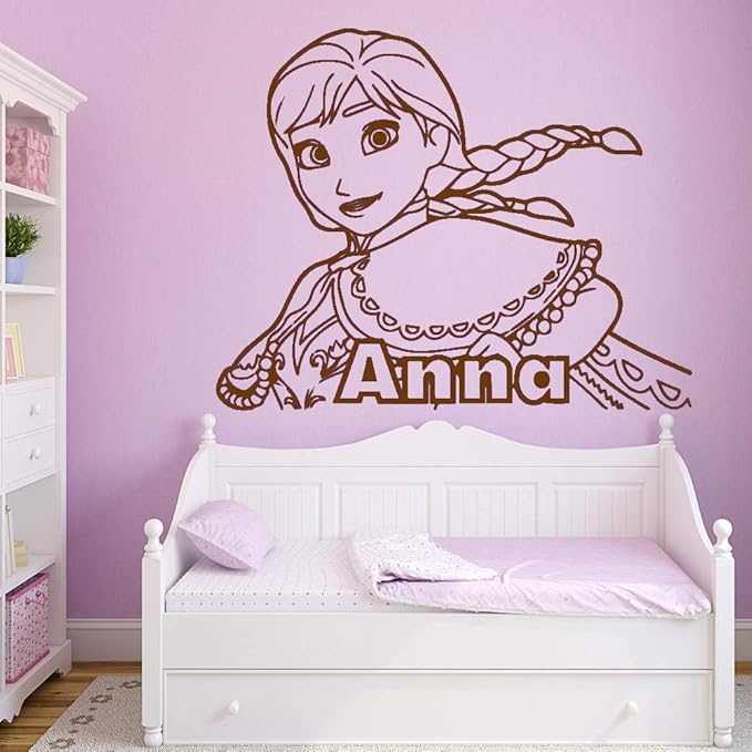 zhuziji Lovely Little Girl Wall Sticker Decoración para el hogar ...
