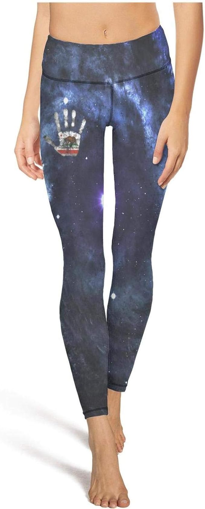 rainbow yoga leggings