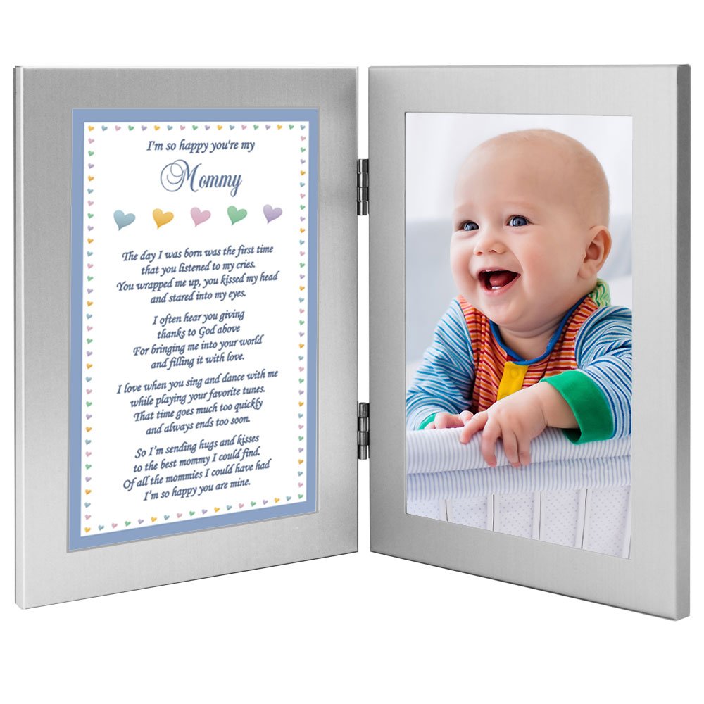 Amazon.com : Baby Girl Frame for Mommy - Sweet Words for ...