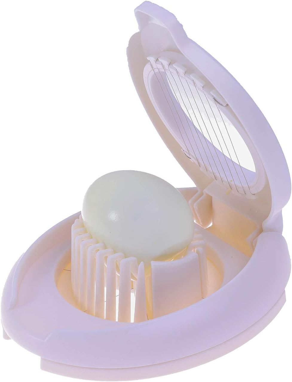 2 Pieces Egg Slicer Kitchen Fruit Cutter Multi-Function Egg Slicer Stainless Steel Slice Wire for Home Kitchen Food Cutting Silcer