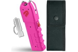 ODDSSHIFTER Odds Shifter APEX - Anti Grab Flashlight Stun Gun for Men and Women Self Defense with Emergency Whistle - 1.62 uC Charge, 120 Lumens, Anti Grab Strips, Rubber Coated Grip