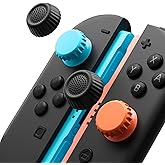 COOWPS Switch 2 Thumb Grips for Nintendo Switch 2 Joy-Con and Pro Controller, Anti-Slip Silicone Joystick Cover, Ergonomic Design Enhanced Gaming Grip, Comfortable & Durable
