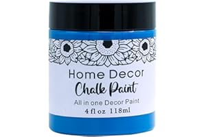 DGAGA Deep Blue Chalk Paint for Furniture,Chalk Finish Furniture Paint,Craft Paint for Wood,Interior House Paint,Chalkboard Paint for DIY Home Decor,Table,Cabinet,Laminate,No Sanding