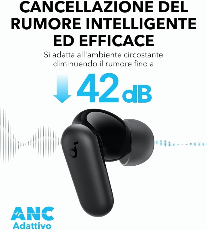 di Anker P30i, Cuffie Bluetooth In Ear con Cancellazione Rumore