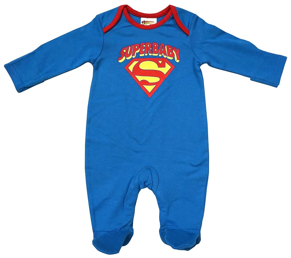superman baby sleepsuit