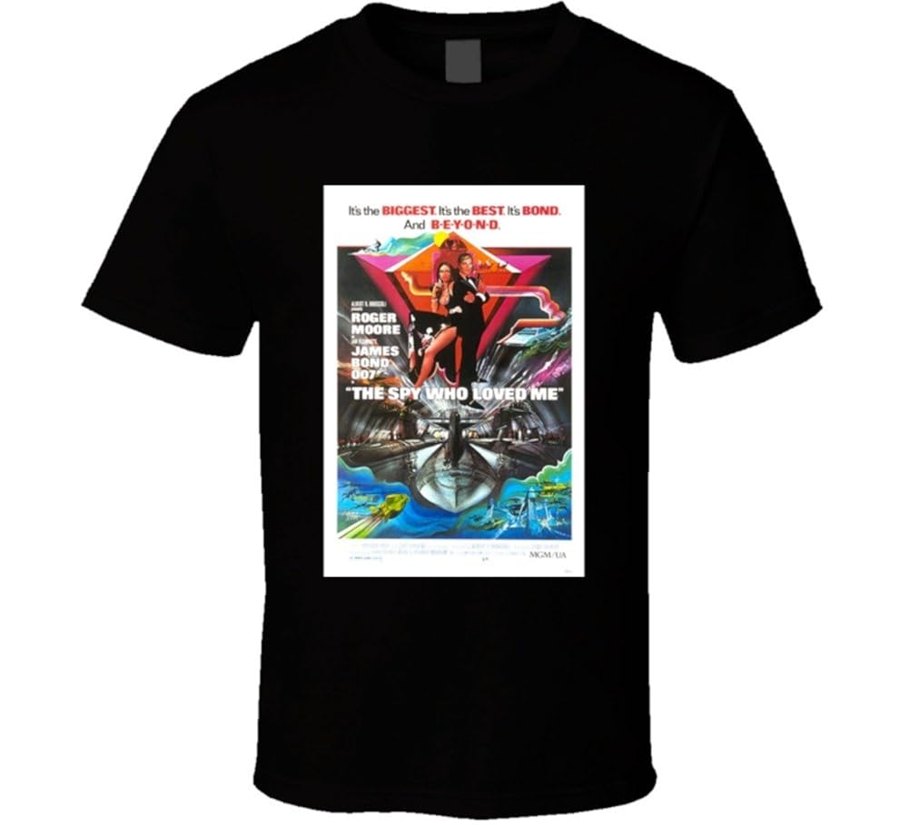 Top 10 The Spy Who Loved Me Movie Poster Shirt
