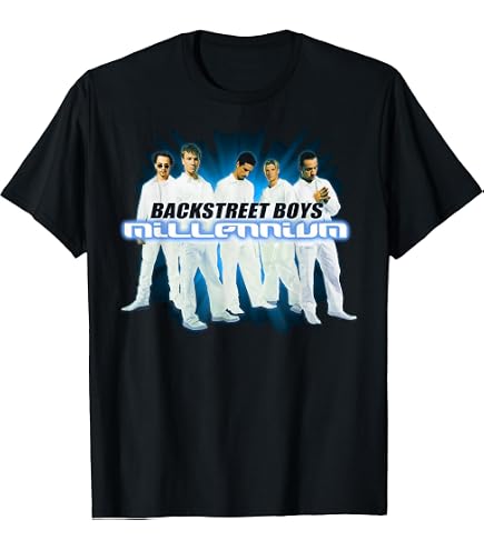 Amazon.com: Backstreet Boys Millennium Cutout Premium Tri-Blend T