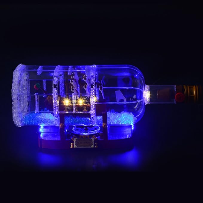Lightailing Licht Set Für Schiff In Der Flasche Modell Led Licht Set Kompatibel Mit Lego 21313modell Nicht Enthalten