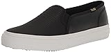 Keds Women's Double Decker Slip on Sneaker, Black