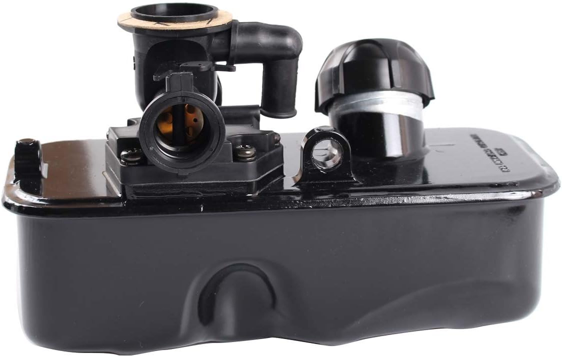Carbhub 494406 Fuel Tank and 795477 Carburetor for Briggs & Stratton 498809 498809A 795469 794147 699660 794161 498811 Carb with Primer Bulb : Garden & Outdoor