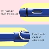 LAMY safari blue Fountain Pen with ergonomic grip F nib includes T 10 blue view 4