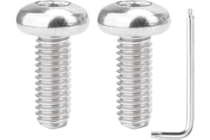 SINOLUXE Office Chair Armrest Screws for Haworth Zody Chair Armrest-Office Chair Screws for Repairing Loose and Damaged Chair armrests, M6-16mm(1pair)