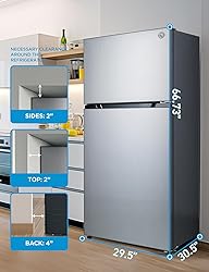 Commercial Cool 18 Cu. Ft. Top Mount Refrigerator