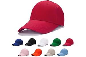 Edoneery Baseball Cap for Kids-Adjustable Washed Cotton Golf Toddler Hat for Boys & Girls