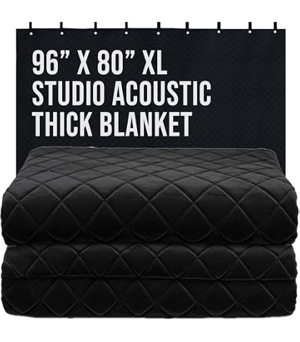 Amazon.com: Boxer BXR Studio Grommeted Sound Dampening Diamond