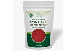 Earth Nourish Red Iron Oxide Powder - 100g / 3.52oz | Cosmetic Pigment for DIY Formulations, Soap Making, Crafts, and Industr
