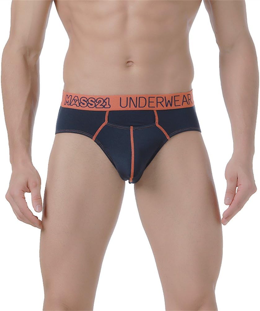 MASS21 Men's Underwear Modal Basic Briefs with Horizontal Kangaroo Fly