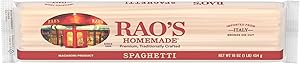 Rao's Homemade Spaghetti Pasta, 16oz, Traditionally Crafted, Premium Quality, From Durum Semolina Flour, Traditional Bronze D