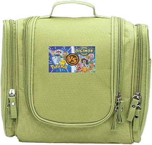 Digimon Vs Pokeball Cosmetic Makeup Bag