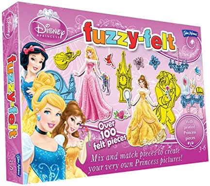 John Adams Fuzzy Felt Disney Princess