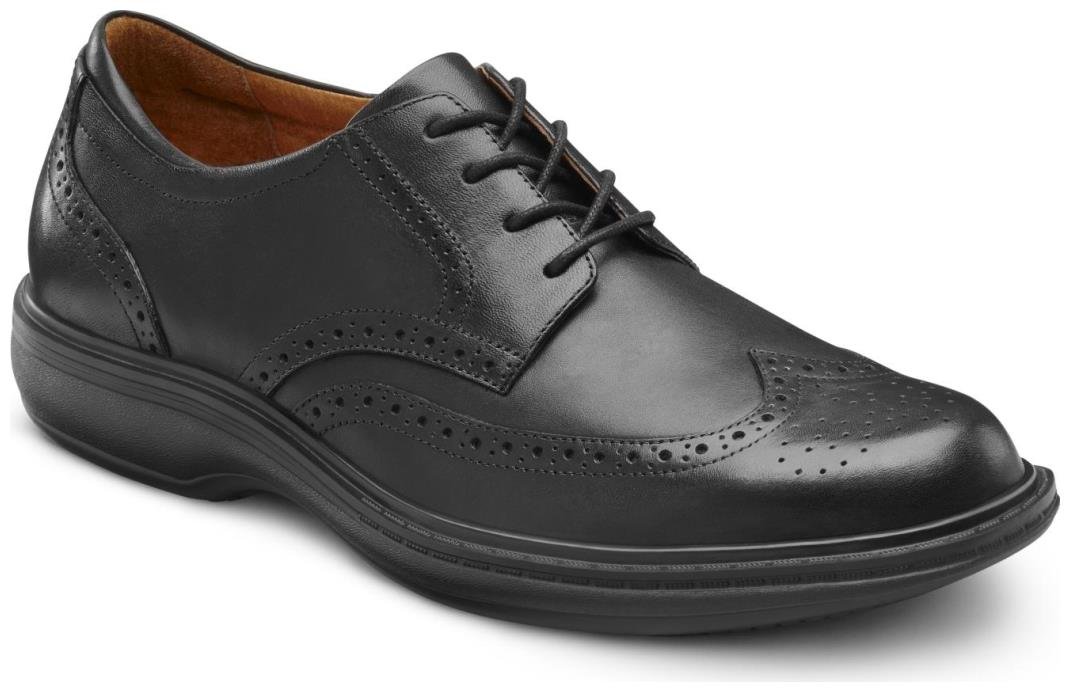 Dr. Comfort Wing Men's Therapeutic Diabetic Extra Depth Dress Shoe