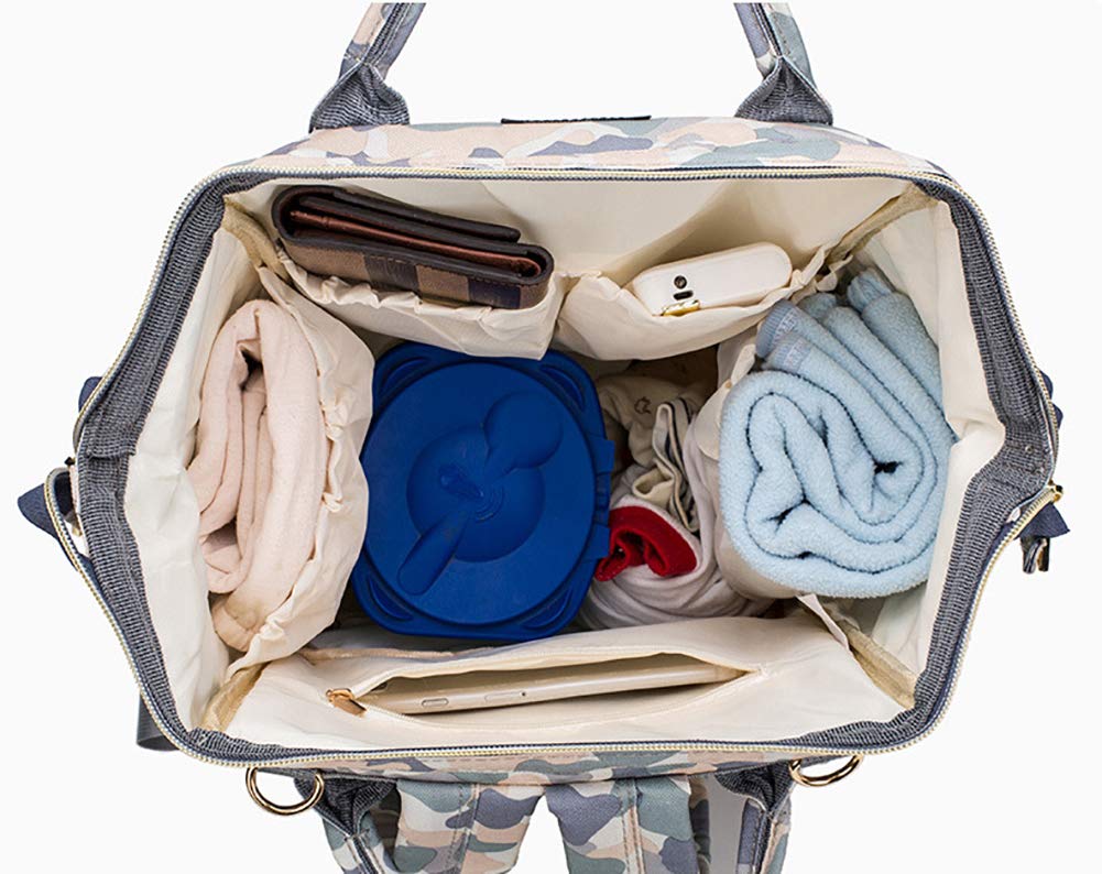 lequeen camo diaper bag