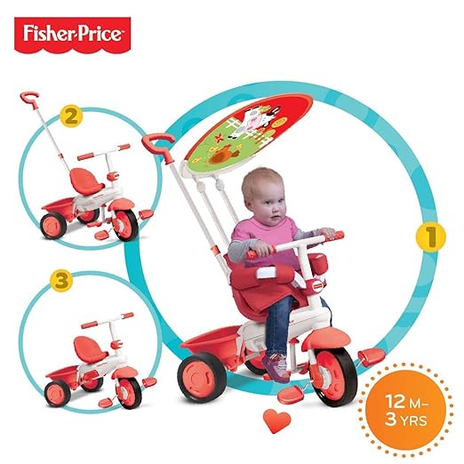 Fisher-Price 146-1333 - Dreiräder Classic Plus, rot