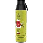 Tervis Venture Water Bottle Dr. Seuss - Grinchy Gleam Triple Insulated Tumbler Travel Cup Keeps Drinks Cold & Hot, 26oz, Stainless Steel